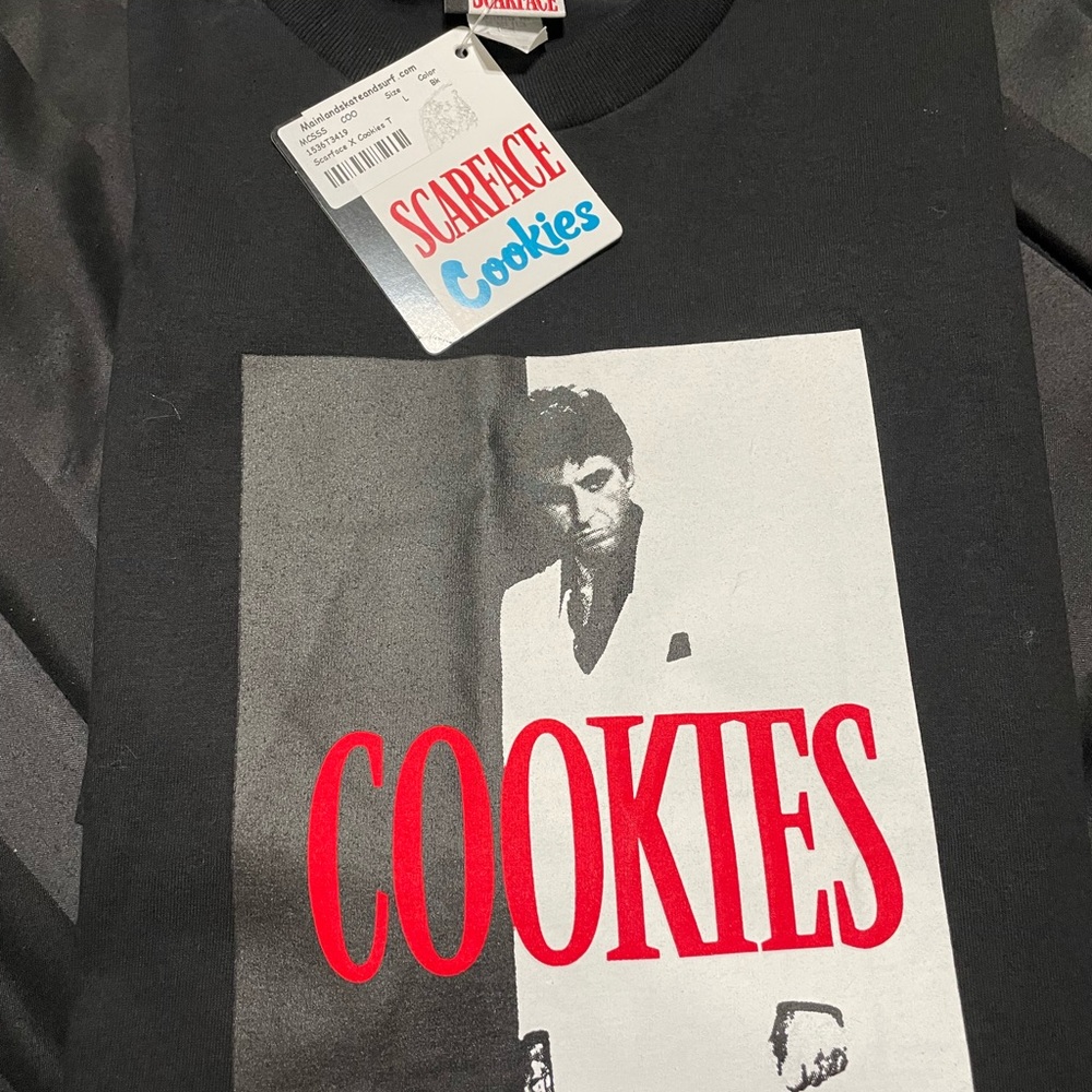 Cookies, T-shirt with tax